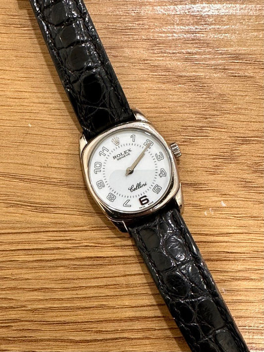 Rolex Cellini Danaos White Gold 25mm Quartz Ref. 6229