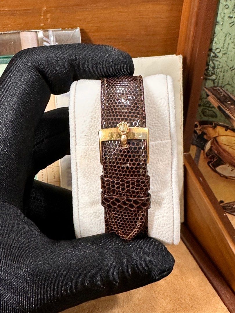 Rolex DateJust 36 Ref: 16018 RARE🔥Cream-Coloured Boiler Gauge 18K Yellow Gold Full Set