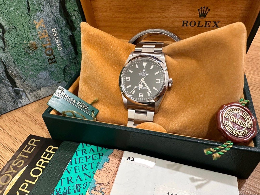 Rolex Explorer Ref: 14270 36mm Full Set SWISS Only Dial