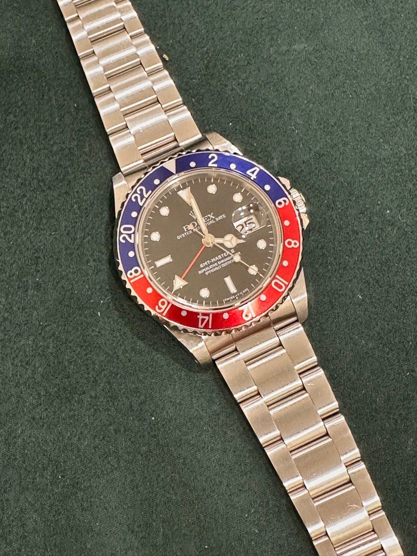 Rolex GMT-Master II Ref: 16710 “Pepsi” T-Dial 1996 🔥Fire Deal🔥