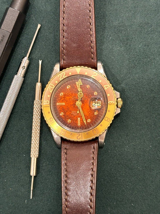 Rolex GMT-Master Ref: 1675/3 Gorgeous “Lava” Nipple Dial