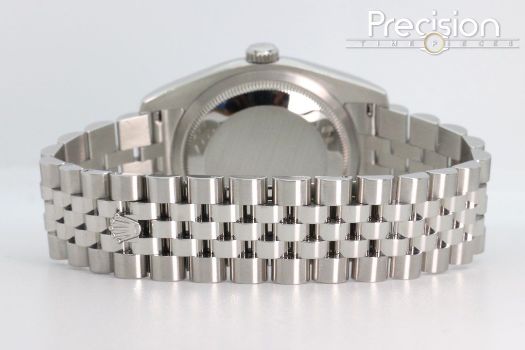 Rolex Ref: 116234 DateJust Sodalite + Diamond Hour-Markers Dial