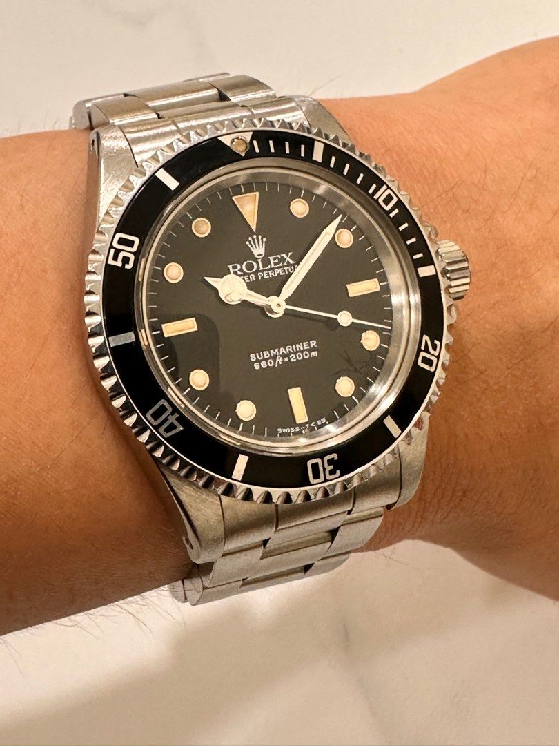 Rolex Ref: 5513 Submariner ŵ “Constellation” Dial (Head-Only Sales)