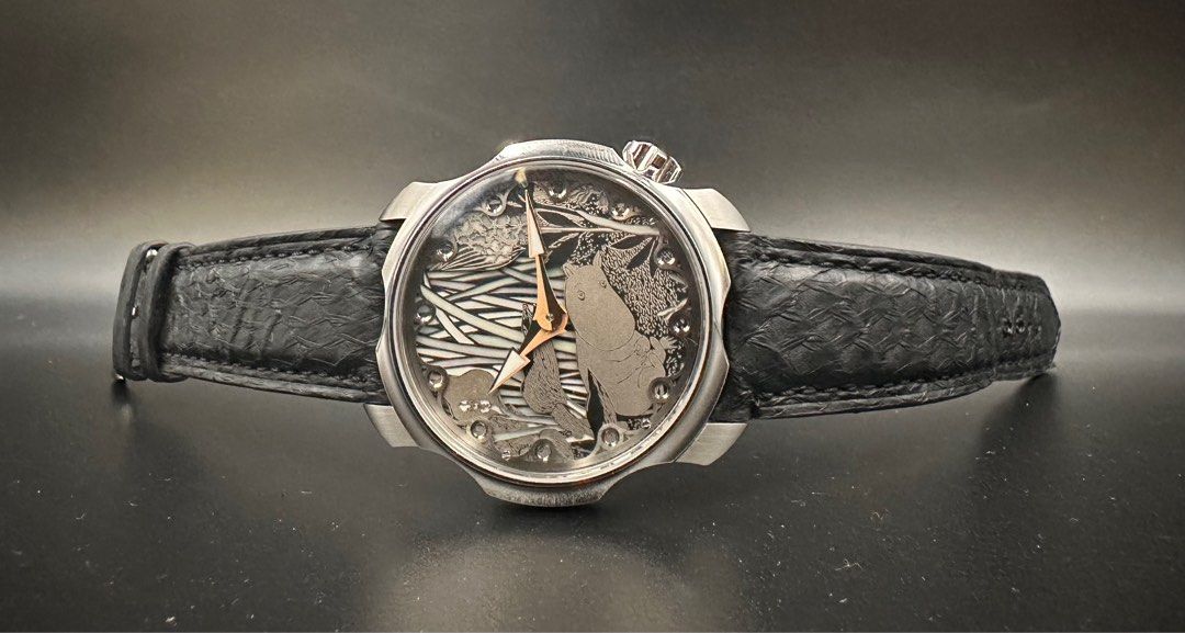 SARPANEVA X MOOMIN 8+1 Swiss Super-Luminova Colors On Hand Finished & Painted Stainless Steel Dials