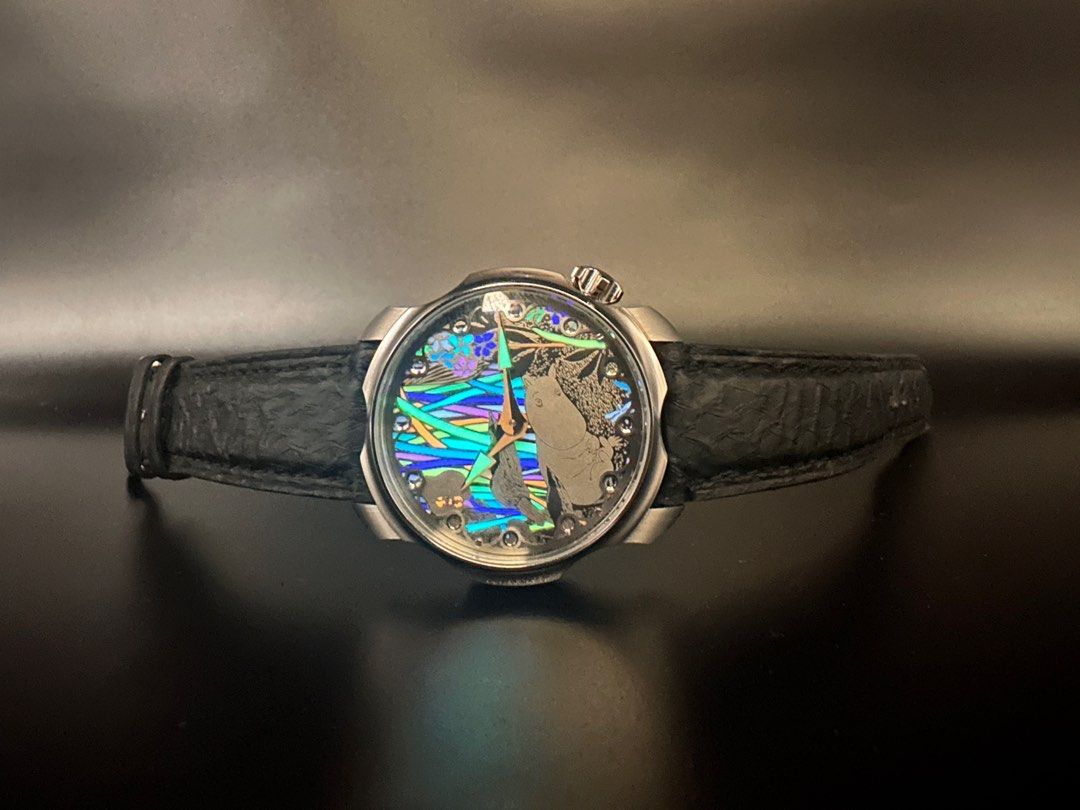 SARPANEVA X MOOMIN 8+1 Swiss Super-Luminova Colors On Hand Finished & Painted Stainless Steel Dials