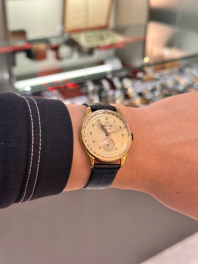 Titus 18K Yellow Gold-Filled with Day & Date