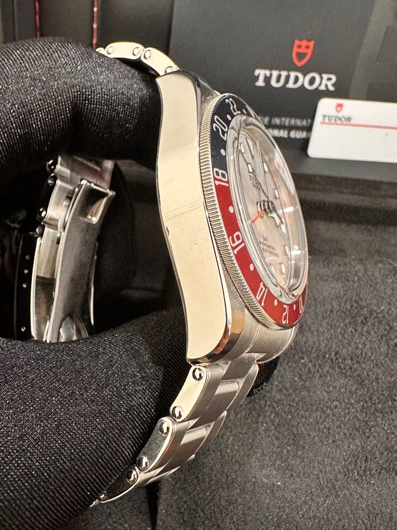 Tudor Black Bay GMT “Pepsi” Ref: 79830RB 41mm Full Set White Dial