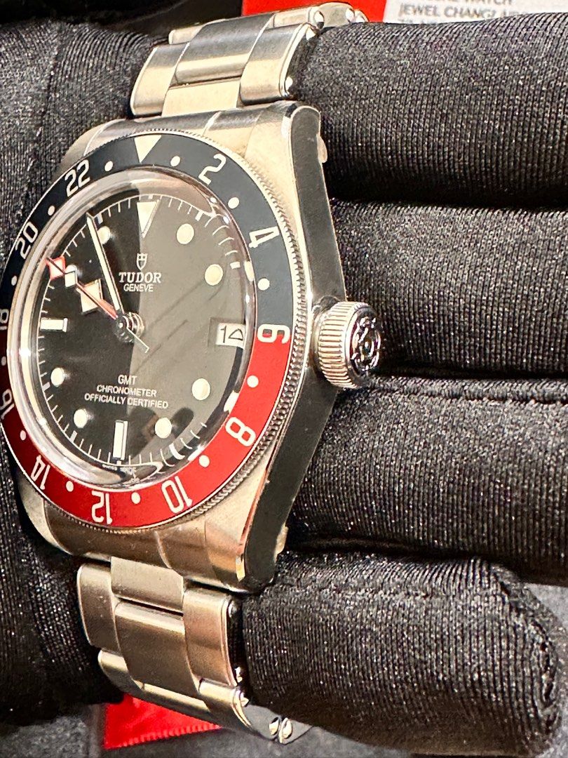 Tudor Black Bay GMT “Pepsi” Ref: 79830RB 41mm Full Set Black Dial
