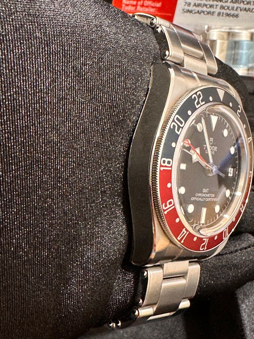 Tudor Black Bay GMT “Pepsi” Ref: 79830RB 41mm Full Set Black Dial