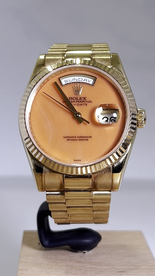 Rolex Day-Date 118238 Coral Dial