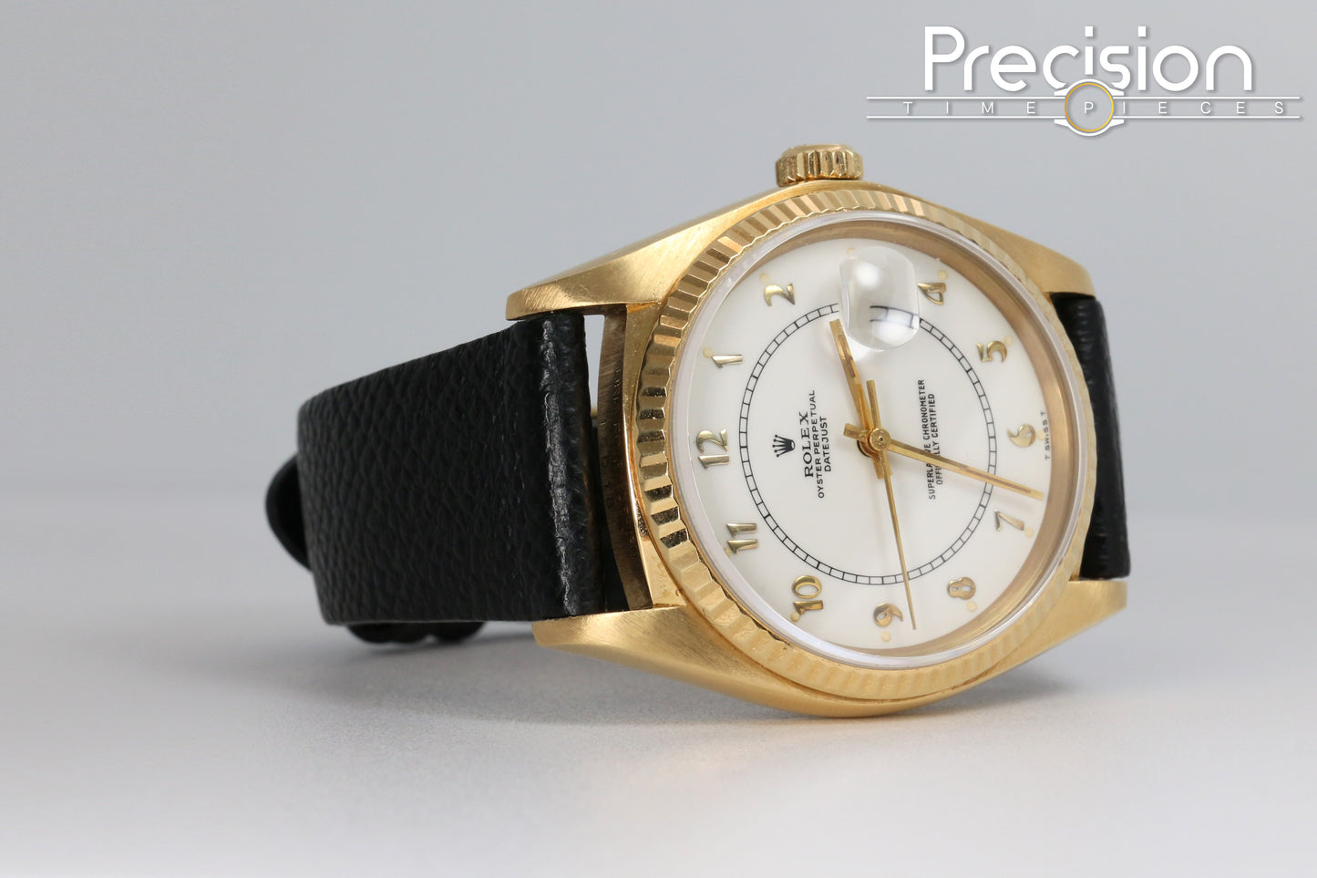 Rolex DateJust 36 Ref: 16018 Cream🔥Boiler Gauge🔥 36mm 18K Yellow Gold