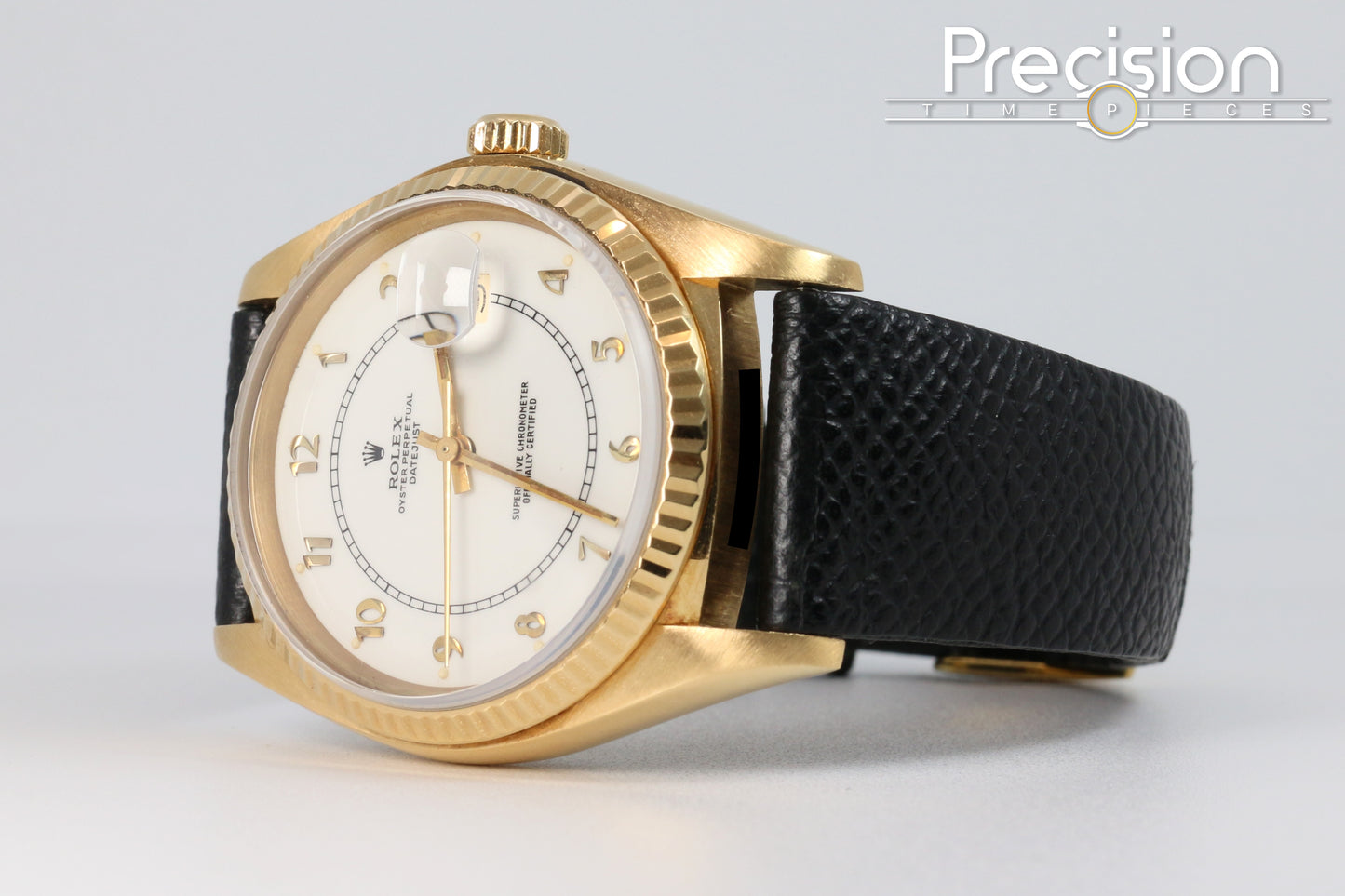 Rolex DateJust 36 Ref: 16018 Cream🔥Boiler Gauge🔥 36mm 18K Yellow Gold
