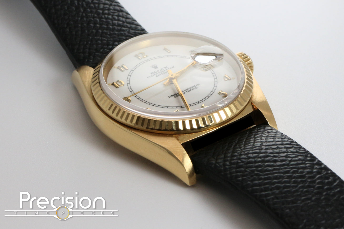 Rolex DateJust 36 Ref: 16018 Cream🔥Boiler Gauge🔥 36mm 18K Yellow Gold
