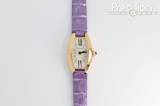Cartier Mini Tonneau Lanieres Ref: 2592 16mm Quartz