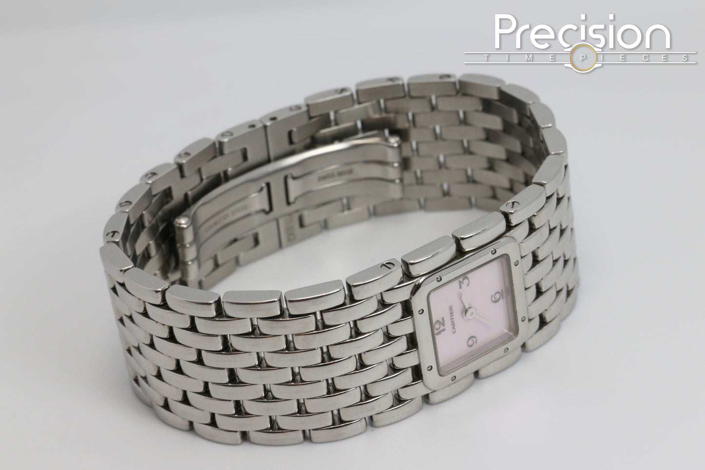 Cartier Panthère Ruban Ref: 2420 RARE MOP Dial Quartz 21mm