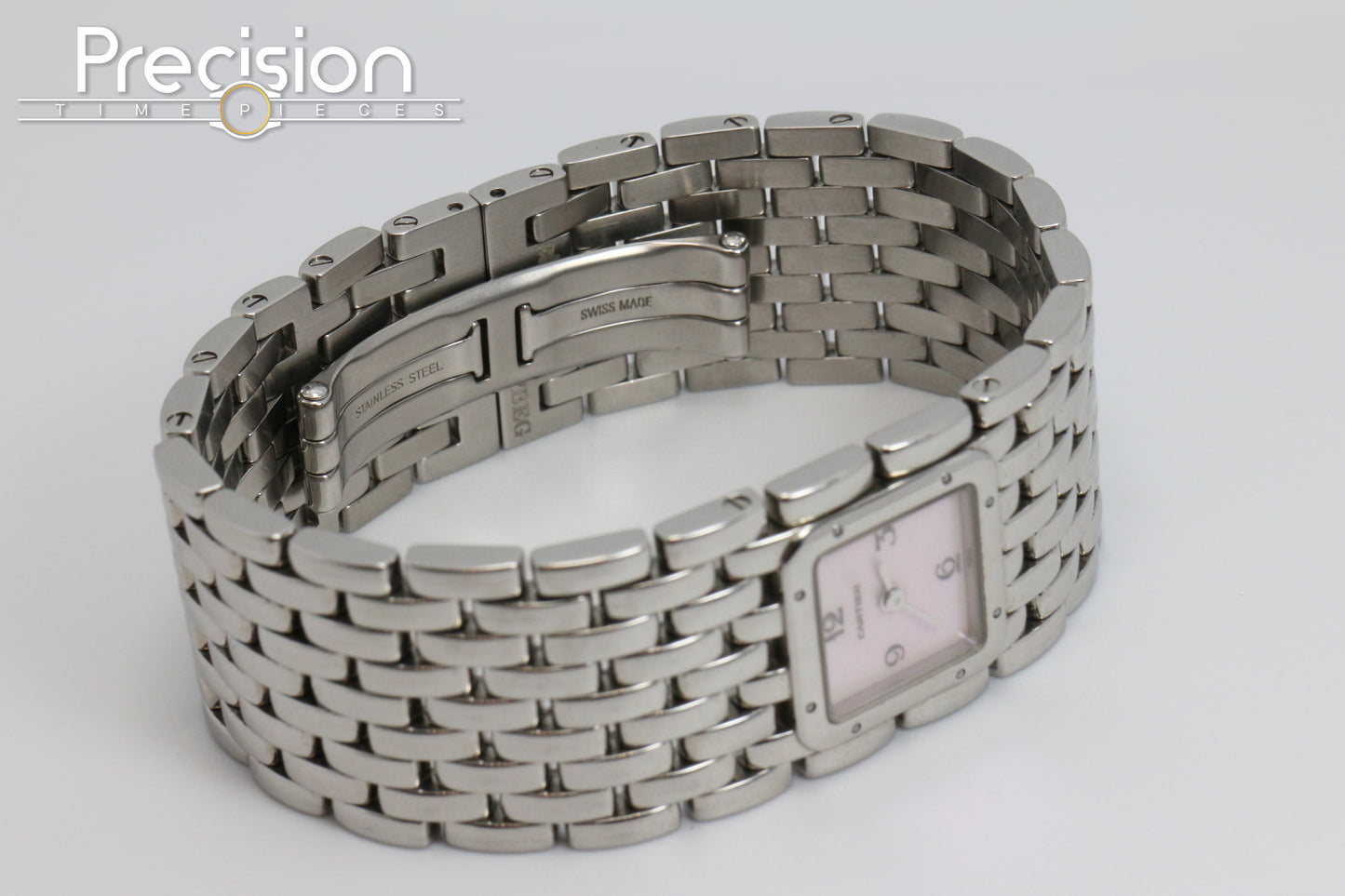 Cartier Panthère Ruban Ref: 2420 RARE MOP Dial Quartz 21mm