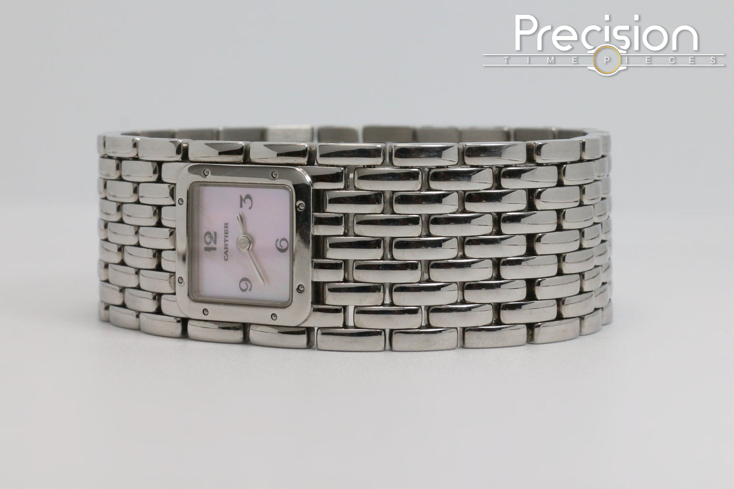 Cartier Panthère Ruban Ref: 2420 RARE MOP Dial Quartz 21mm