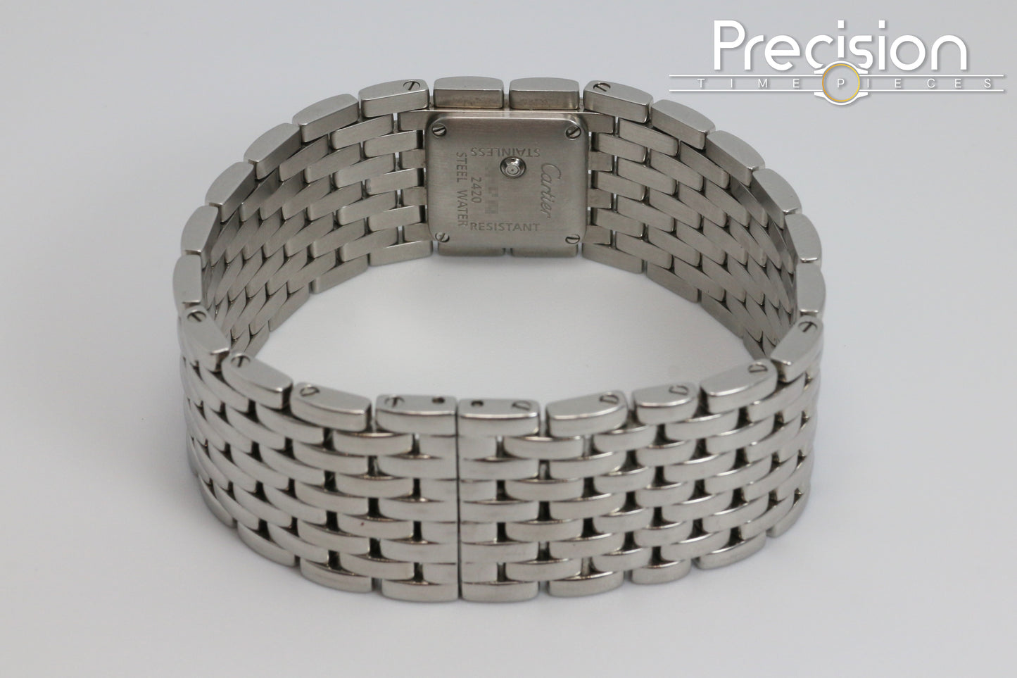 Cartier Panthère Ruban Ref: 2420 RARE MOP Dial Quartz 21mm