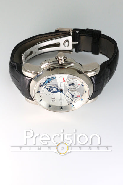 Ulysse Nardin Sonata Ref: 660-88 42mm 18K White Gold Full Set