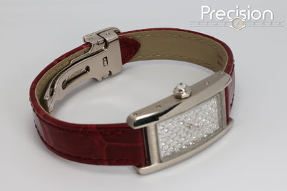 Cartier Americaine White Gold Rare Diamond Dial
