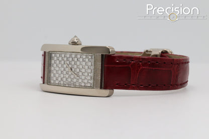Cartier Americaine White Gold Rare Diamond Dial