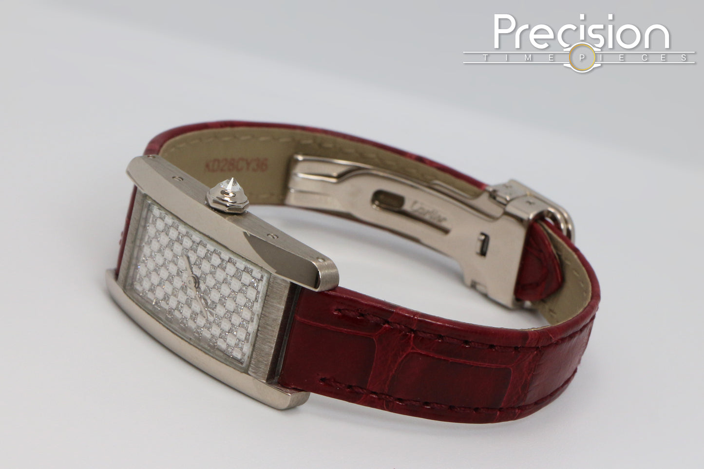 Cartier Americaine White Gold Rare Diamond Dial