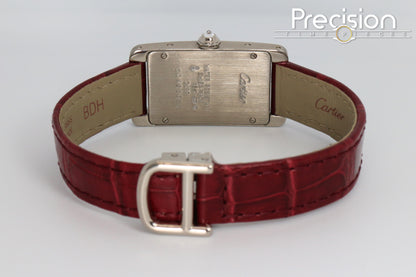 Cartier Americaine White Gold Rare Diamond Dial