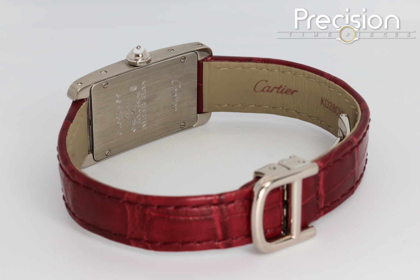 Cartier Americaine White Gold Rare Diamond Dial