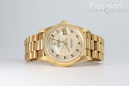 Rolex Day-Date 36 🔥Very Rare Myriad Mother of Pearl Sapphire Dial🔥36mm Automatic