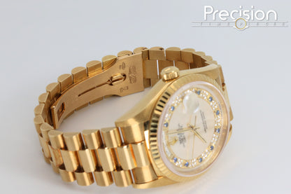 Rolex Day-Date 36 🔥Very Rare Myriad Mother of Pearl Sapphire Dial🔥36mm Automatic