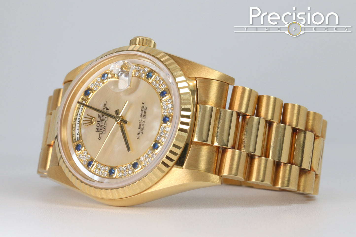 Rolex Day-Date 36 🔥Very Rare Myriad Mother of Pearl Sapphire Dial🔥36mm Automatic