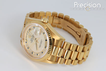 Rolex Day-Date 36 🔥Very Rare Myriad Mother of Pearl Sapphire Dial🔥36mm Automatic