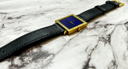 Piaget Ref: 937 Yellow Gold 25mm ŵ Rare & Lapis Lazuli Dial