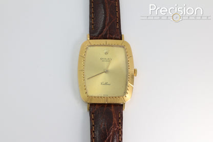 Rolex Cellini Ref: 4087 31mm Manual Wind 18K Yellow Gold
