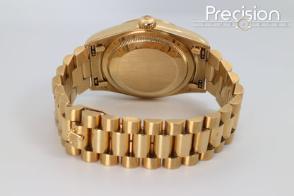 Rolex Day-Date 36 Ref: 18238 Myriad Mother of Pearl Ruby Dial 36mm Automatic