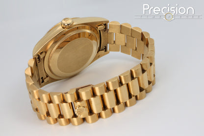 Rolex Day-Date 36 Ref: 18238 Myriad Mother of Pearl Ruby Dial 36mm Automatic