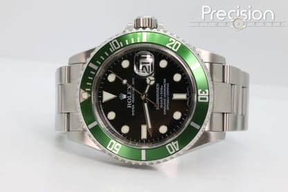 Rolex Submariner “Kermit” Ref: 16610LV 🔥Rare AN (Random) Series 🔥