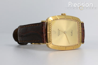 Rolex Cellini Ref: 4087 31mm Manual Wind 18K Yellow Gold