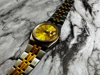 Rolex Datejust 36 in “OysterQuartz-Like” Auto Case Ref: 1630 Circa Year 1978 (VERY RARE)