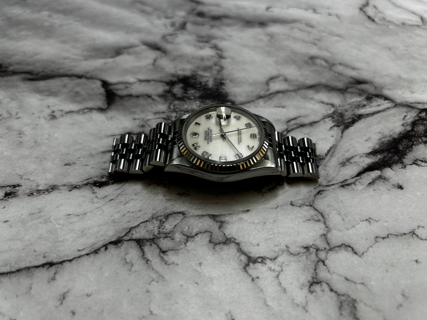 Rolex Datejust 36 Ref: 16234 White Mother Of Pearl Dial