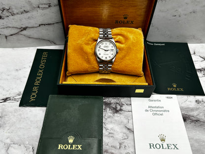 Rolex Datejust 36 Ref: 16234 White Mother Of Pearl Dial