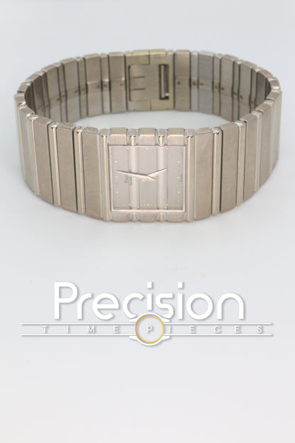 Piaget Polo 🔥Uber Rare🔥 White Gold Ref: 7131 C 701 Quartz 25mm