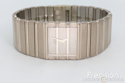 Piaget Polo 🔥Uber Rare🔥 White Gold Ref: 7131 C 701 Quartz 25mm