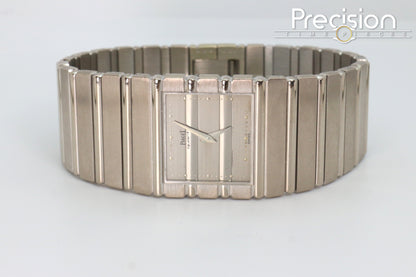 Piaget Polo 🔥Uber Rare🔥 White Gold Ref: 7131 C 701 Quartz 25mm