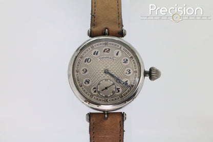 Tiffany & Co. 50mm Manual Wind Pocket Watch Converted