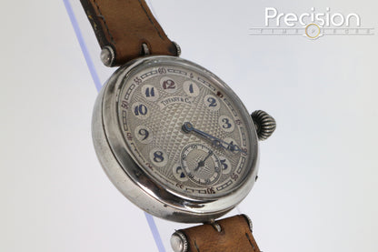 Tiffany & Co. 50mm Manual Wind Pocket Watch Converted