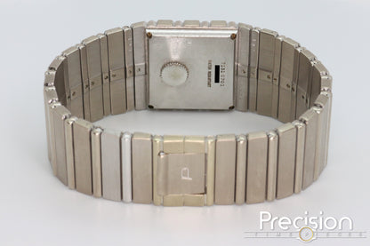 Piaget Polo 🔥Uber Rare🔥 White Gold Ref: 7131 C 701 Quartz 25mm