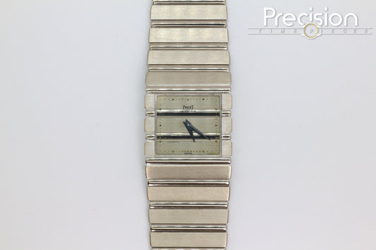 Piaget Polo 🔥Uber Rare🔥 White Gold Ref: 7131 C 701 Quartz 25mm