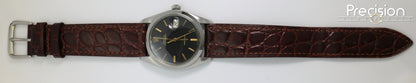 Rolex Oysterdate Precision Ref: 6694 34mm Black Dial