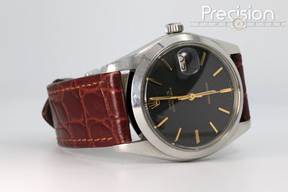 Rolex Oysterdate Precision Ref: 6694 34mm Black Dial